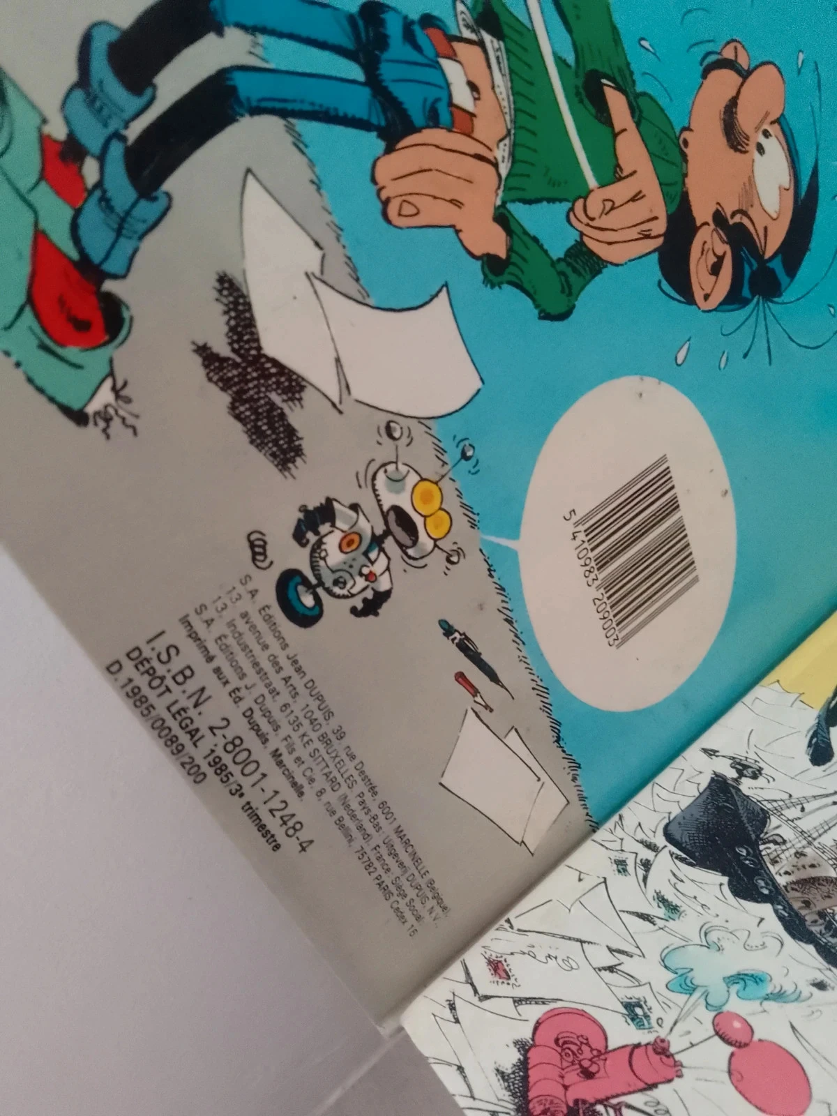 Lote de 10 cómics de Gaston Lagaffe – photo 9